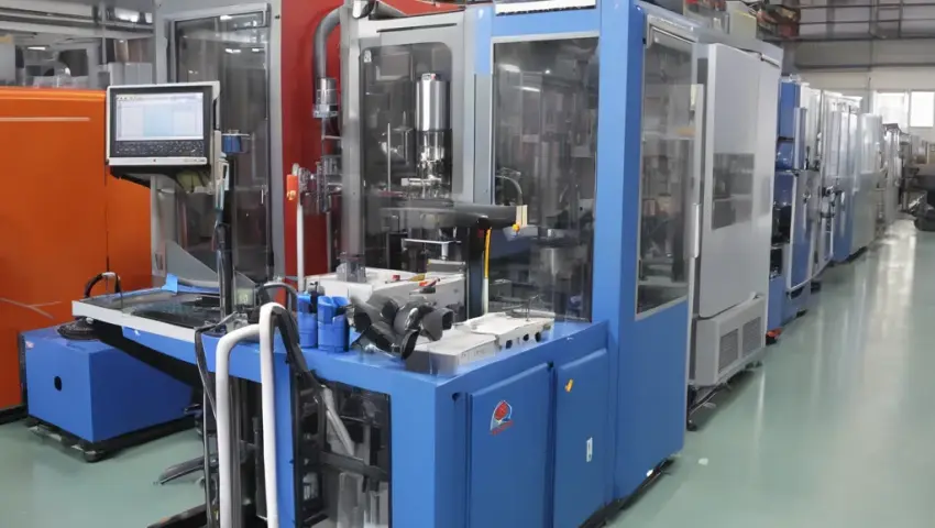 تطبيق الأتمتة وتطويرها في ماكينات النفخ في الصب بالنفخ