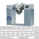 ماكينات خلط بودر وحبيبات – اوتوماتيك – بليندرحرف V